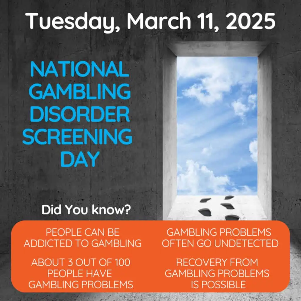 Problem Gambling Screening Day 2025