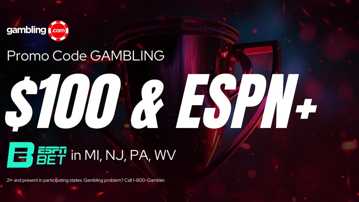 Use ESPN BET Promo Code GAMBLING for $100 & ESPN+ Free Trial in MI, NJ, PA, WV (March 20) Use ESPN BET Promo Code GAMBLING for $100 & ESPN+ Free Trial in MI, NJ, PA, WV (March 20)