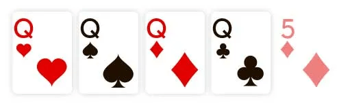 Four of a Kind - Poker