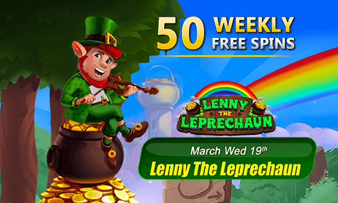 50 FREE Spins Weekly Offer – Limited Time Only
