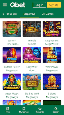 Qbet Casino Mobile