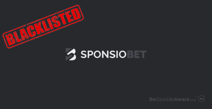 SponsioBet Casino Logo Blacklisted
